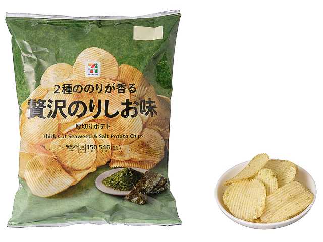7プレミアム 厚切りポテト 贅沢のりしお味