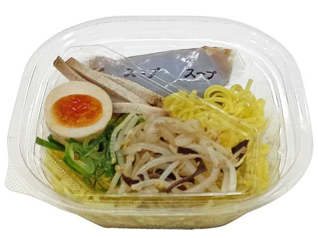 半熟煮玉子の冷し醤油ラーメン セブンイレブン (7-ELEVEN)
