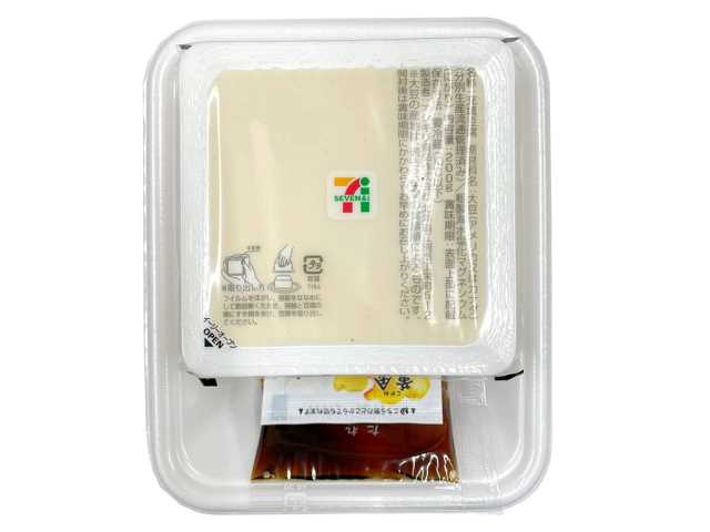 冷やっこセット（醤油たれ付） セブンイレブン (7-ELEVEN)