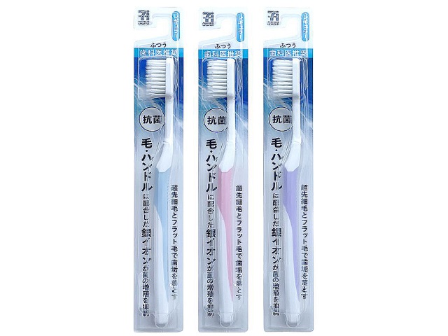 ７ＰＬ　超先細毛抗菌ハブラシレギュラーふつう セブンイレブン (7-ELEVEN)