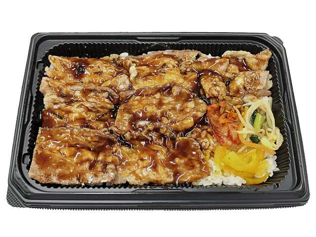 コク旨だれの炭火焼き牛カルビ弁当 セブンイレブン (7-ELEVEN)