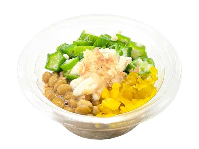 混ぜて食べるねばねば納豆小鉢　おくら山芋 セブンイレブン (7-ELEVEN)