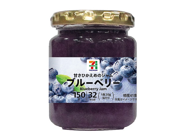 ７Ｐ　ブルーベリージャム　１５０ｇ セブンイレブン (7-ELEVEN)