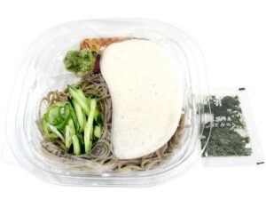 安曇野あらぎりわさびのとろろ蕎麦 セブン-イレブン