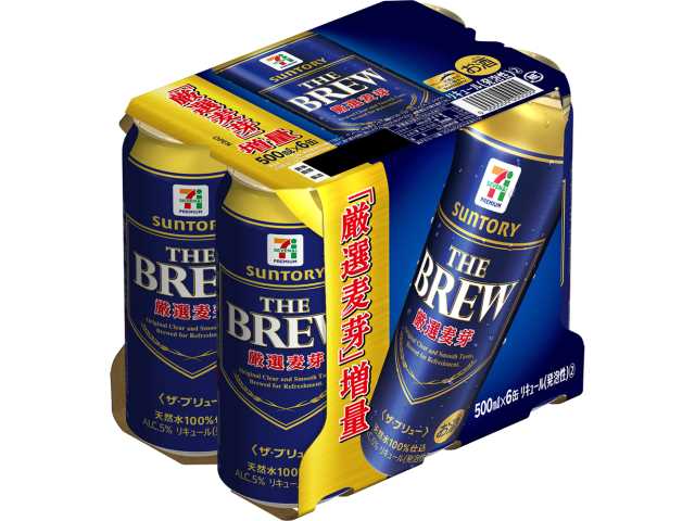 ７Ｐ　ザ・ブリュー　マルチパック　５００ｍｌ セブンイレブン (7-ELEVEN)