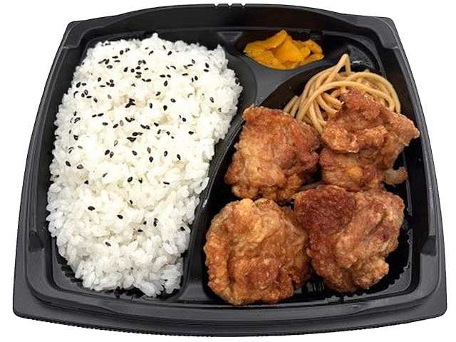 九州醤油の鶏唐揚弁当 セブンイレブン (7-ELEVEN)