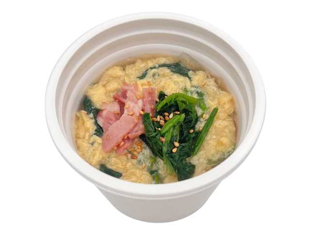 九州産ほうれん草と玉子のスープ セブンイレブン (7-ELEVEN)
