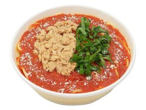 ツナと大葉のトマトソースパスタ セブン-イレブン
