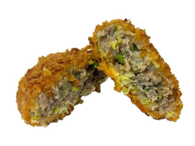 春キャベツメンチカツ　セブンイレブン (7-ELEVEN)