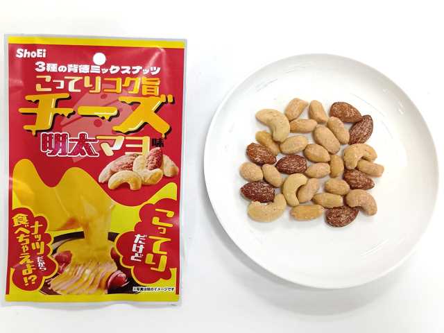 背徳ミックスナッツ チーズ明太マヨ味　セブンイレブン (7-ELEVEN)