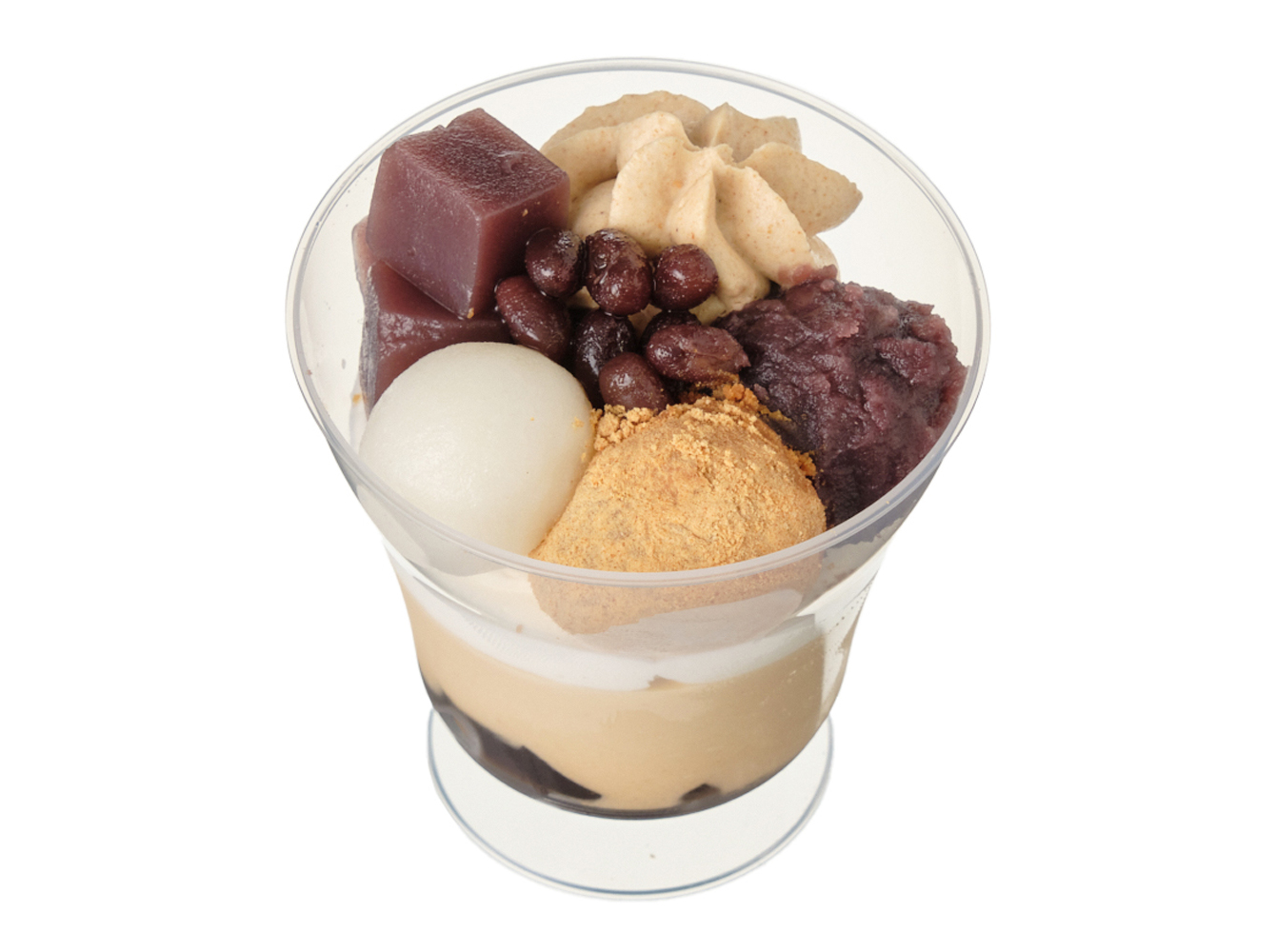 きなことあんこの和パフェ　セブンイレブン (7-ELEVEN)