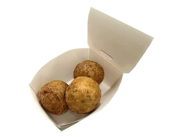 揚げたこ焼き３個入り　セブンイレブン (7-ELEVEN)