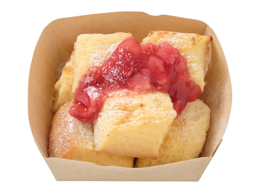 しみふわ食感 フレンチトースト いちごソース
