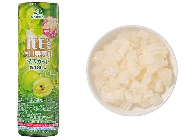 アイスボックス 濃い果実氷マスカット　セブンイレブン (7-ELEVEN)