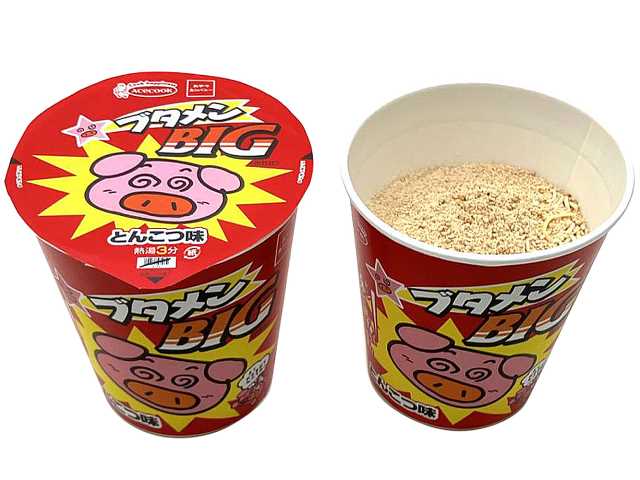 ブタメンBIG とんこつ味　セブンイレブン (7-ELEVEN)