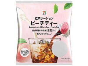 紅茶ポーション ピーチティー セブン-イレブン