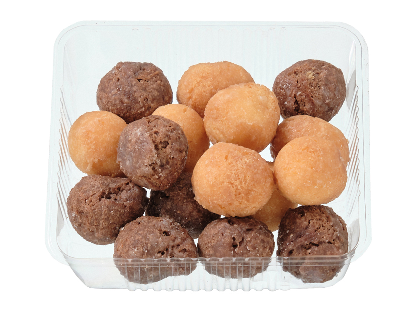 ひとくちサイズのボールドーナツプレーンチョコ　セブンイレブン (7-ELEVEN)