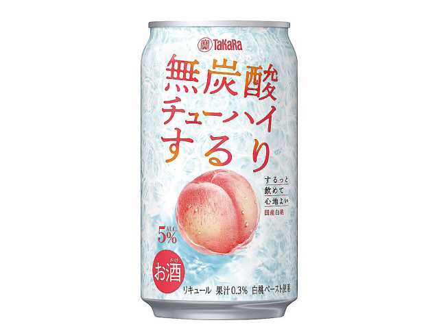 無炭酸チューハイ するり白桃　セブンイレブン (7-ELEVEN)