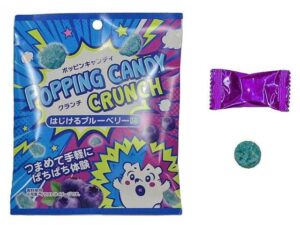 ポッピンキャンディクランチ はじけるブルーベリー味 セブン-イレブン