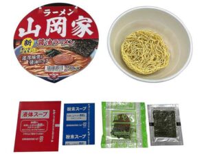 日清ラーメン山岡家 醤油ラーメン セブン-イレブン