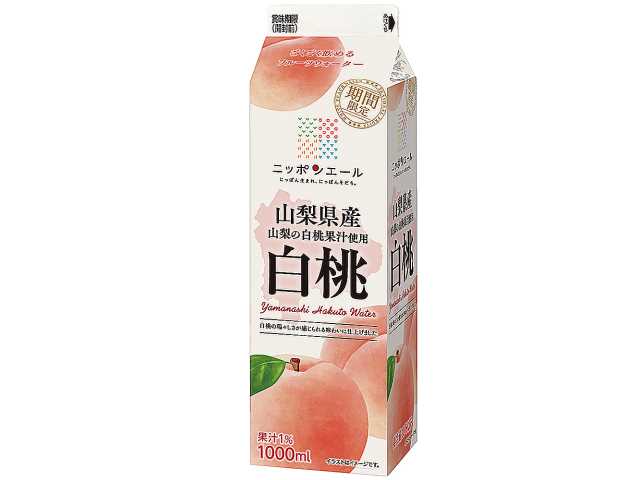 ニッポンエール 山梨県産白桃 1L　セブンイレブン (7-ELEVEN)