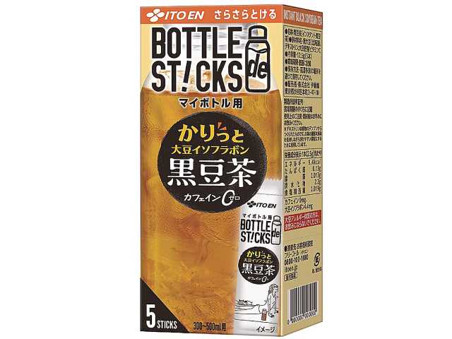 かりっと大豆イソフラボン黒豆茶 スティック５Ｐ　セブンイレブン (7-ELEVEN)