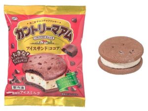 不二家 カントリーマアムアイスサンドココア セブン-イレブン