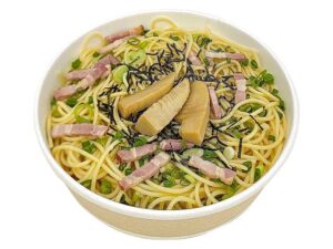 たけのことベーコンの和風パスタ セブン-イレブン