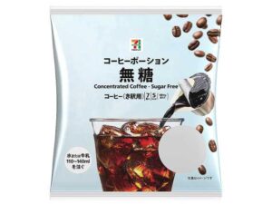 コーヒーポーション 無糖 7P セブン-イレブン