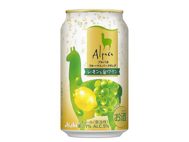 アルパカフルーツスパーク レモンと白ワイン缶３５０　セブンイレブン (7-ELEVEN)