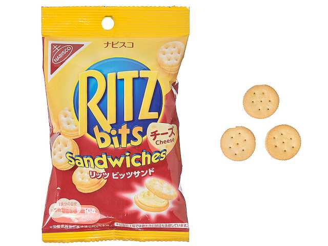 リッツ ビッツサンド チーズ　セブンイレブン (7-ELEVEN)
