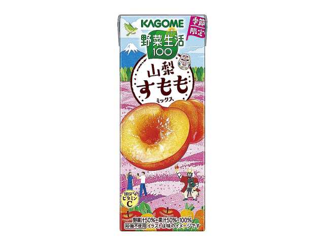 野菜生活100 山梨すももミックス　セブンイレブン (7-ELEVEN)