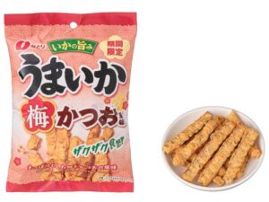 うまいか 梅かつお風味 セブン-イレブン