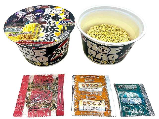 スーパーカップ超大盛り×ＲＯＦ－ＭＡＯ 特まろ豚骨ラーメン　セブンイレブン (7-ELEVEN)