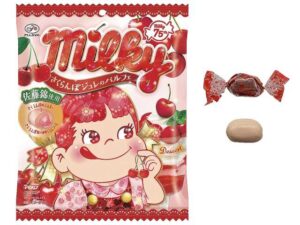 不二家 ミルキー さくらんぼジュレのパルフェ 袋 セブン-イレブン