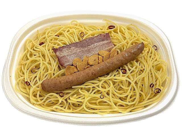 大盛りペペロンチーノ