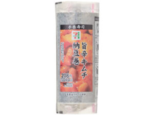 手巻寿司 旨辛キムチ納豆巻 セブン-イレブン