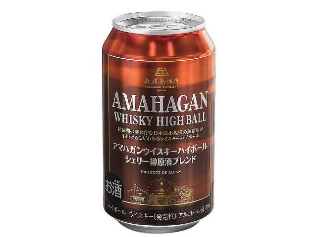 アマハガン ウイスキーハイボール シェリー樽原酒ブレンド 缶
