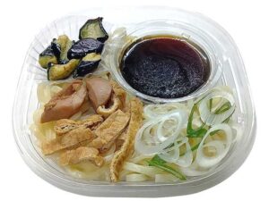 しなやか食感の 揚げなすと鶏南蛮汁うどん セブン-イレブン