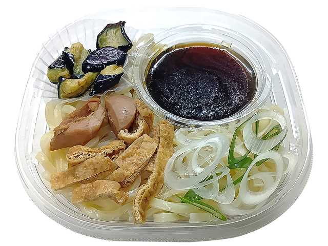 しなやか食感の 揚げなすと鶏南蛮汁うどん