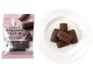 7P ひとくちスイーツ ほろ苦カカオの チョコケーキ セブン-イレブン