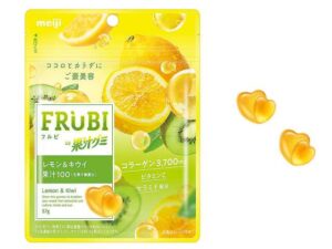明治 FRUBIby果汁グミ レモン&キウイ セブン-イレブン