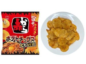 ひざつき 赤からポテトチップス ビビンバ風味 セブン-イレブン