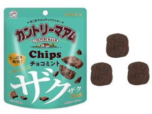 不二家 カントリーマアムチップス チョコミント パウチ セブン-イレブン