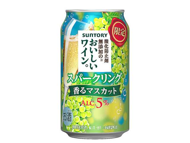 酸化防止剤無添加スパークリング 香るマスカット350ml