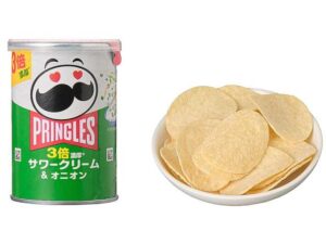 日本ケロッグ プリングルズS3倍濃厚サワークリーム&オニオン セブン-イレブン