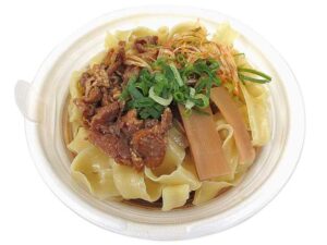 刀削風台湾牛肉麺 香るコク旨醤油味 セブン-イレブン