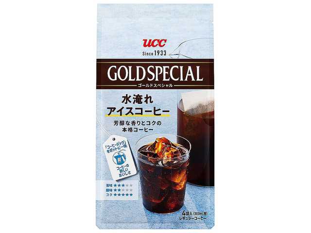 UCC ゴールドスペシャル 水淹れアイスコーヒー 4P