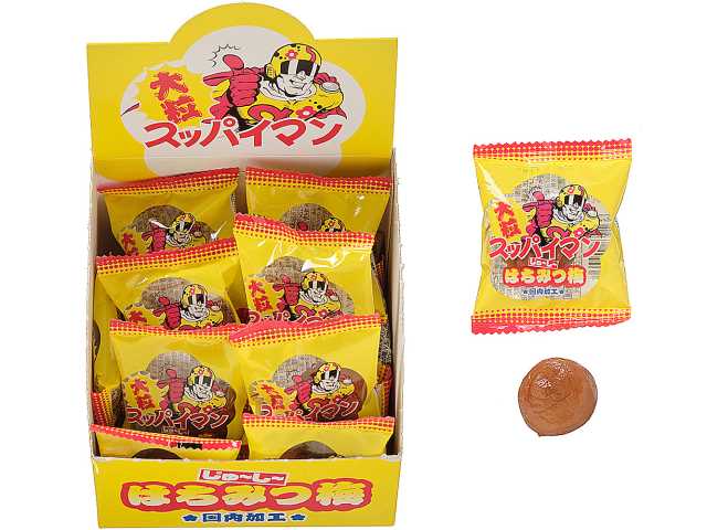 上間菓子店 スッパイマン大粒 じゅーしーはちみつ梅