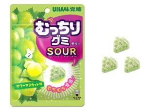 味覚糖 むっちりグミサワー サワーマスカット味 セブン-イレブン
